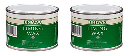 Briwax Liming Wax, 8 Ounce (Two Pack)