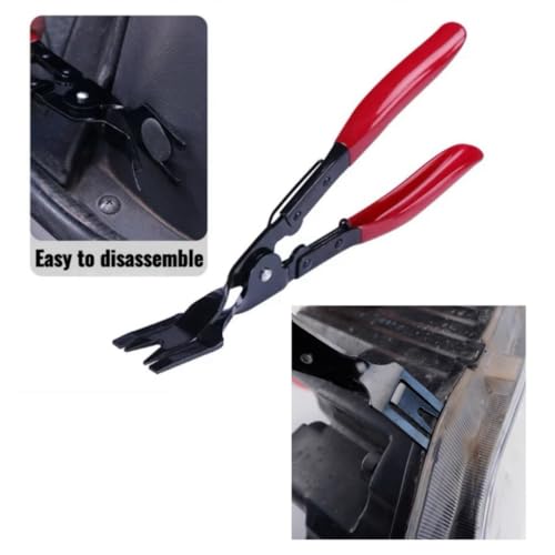 3 Pcs Auto Clip Pliers Set and Fastener Remover,Car Trim Rivet Removal Pry Tool Repair Kit with Storage Bag- Automotive Interior Repair Kit for Dashboard Panels.