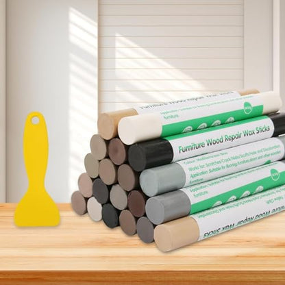 Furniture Markers Touch Up, 20 Colors Wood Filler Sticks- Tech Wood Series - color: Tech Wood Series