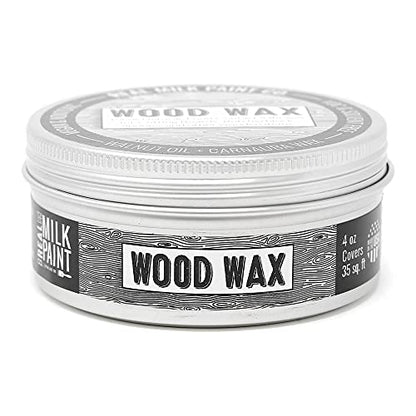 Real Milk Paint, Wood Wax for Finishing, Unfinished Furniture, Cutting Boards, Butcher Blocks, Food Grade, Vegan, 4 oz - size: 4 Ounce (Pack of 1)