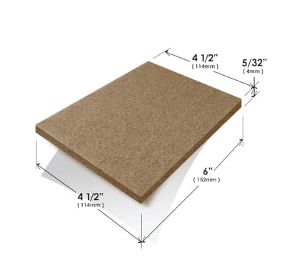 Slipstick GorillaFelt Premium Felt Furniture Pads/Floor Protector Variety Pack (37 Pieces) Self Stick Furniture Felt Protection Pads, Safe on All Hard Surfaces, Beige - size: Assorted 37 PCS Beige