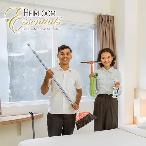 Heirloom Essentials Spotless Multisurface Cleaner Spray - Wood Cleaner Spray - Wood Furniture Cleaner & Glass Cleaner - Natural Window Cleaning Spray - Natural Wood Cleaner & Other Surfaces (32 oz) - size: 32 Fl Oz (Pack of 1)