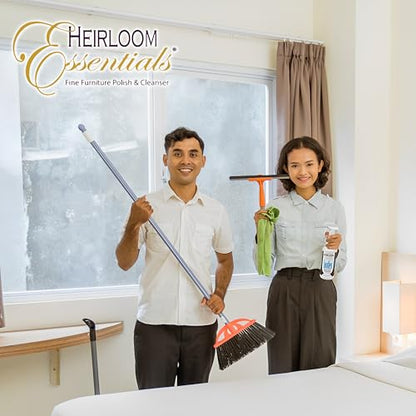 Heirloom Essentials Spotless Multisurface Cleaner Spray - Wood Cleaner Spray - Wood Furniture Cleaner & Glass Cleaner - Natural Window Cleaning Spray - Natural Wood Cleaner & Other Surfaces (32 oz) - size: 32 Fl Oz (Pack of 1)