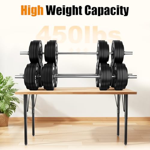 Adjustable Table Legs 18-30 inch (45-75cm), Metal Desk Legs Ø45/50 mm