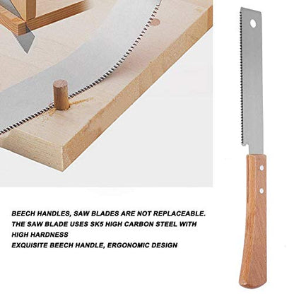 6.3-Inch SK5 Steel Flush Cut Saw, Trimming