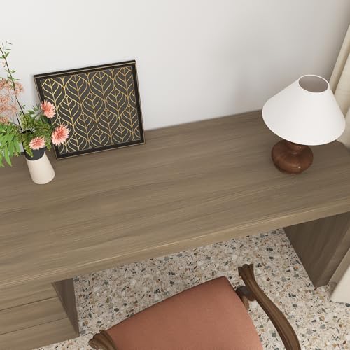 BAYYA Light Wood Grain Contact Paper Wallpaper Peel and Stick Countertops - size: 31.5" x 354"
