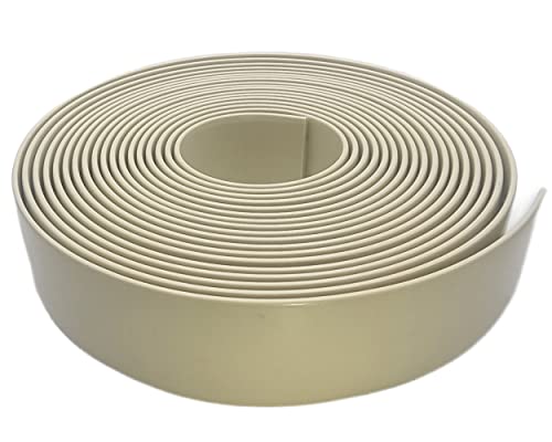 2" x20' ft Vinyl Straps for Outdoor Furniture Replacement Patio Lawn Furniture Repair Strap Strapping Matte Finish (Driftwood) + 20 Free Rivets - color: Driftwood