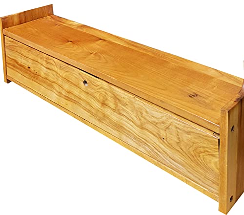 Skidmore's Premium Liquid Beeswax Wood Finish | Natural Non Toxic Formula Will Polish, Condition, Restore Interior Wood | Repair a Scratch, Restores Furniture, Hardwood Floor Restorer | 1 Pint