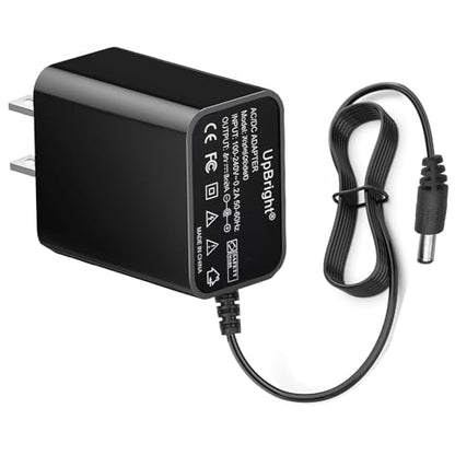UpBright 5V AC/DC Adapter Compatible with Arrow Fastener T50DCD T50 DCD T-50 3.6V 1Ah 1000mAh Li-Ion Battery Cordless Staple Gun Electric Stapler T50DCDC 5VDC 1A Power Supply Cord Charger PSU w/Barrel