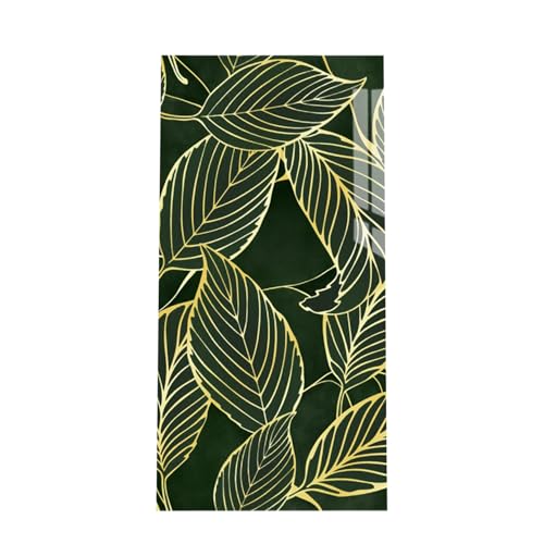 Haimin 3D Wall Panels Peel and Stick Marble Tile Look 10 Pack Waterproof - color: Green Gold-012