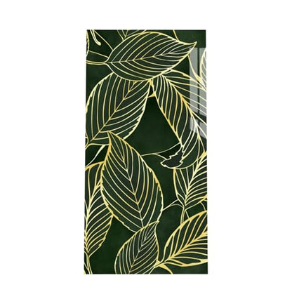 Haimin 3D Wall Panels Peel and Stick Marble Tile Look 10 Pack Waterproof - color: Green Gold-012