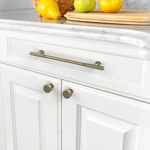 Asidrama 10 Pack 7.5 inch Brushed Antique Bronze Kitchen Cabinet Handles - color: Brushed Antique Bronze, size: 7.5" Hole Center