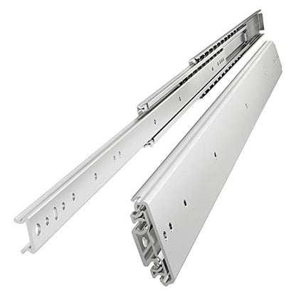 VADANIA #A76 24" Black Industrial Grade Heavy Duty Drawer Slide - color: #A76 - Without Lock, size: 24 Inch