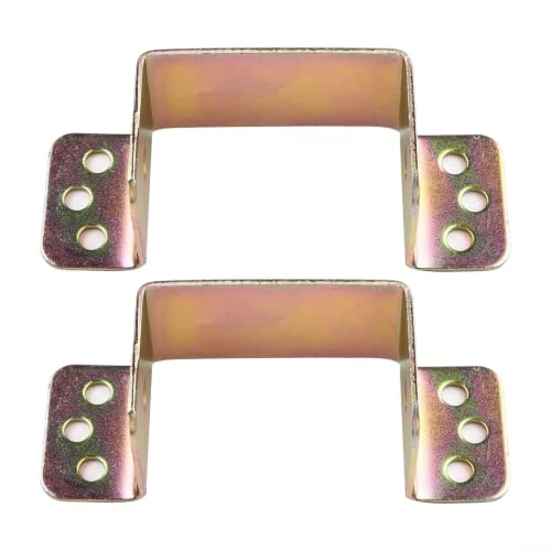 Bed Frame Center Support Brackets, Bed Frame Brackets Adapter U-Shape Bed Supporters Hardware For Headboard And Footboard(50mm) - size: 50mm