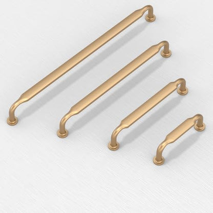 10 Pack Champagne Bronze Cabinet Pulls 4 Inch(102mm) Kitchen Cabinet Handles Cabinet Hardware for Drawer Pulls - color: Champagne Bronze, size: 4" Hole Center