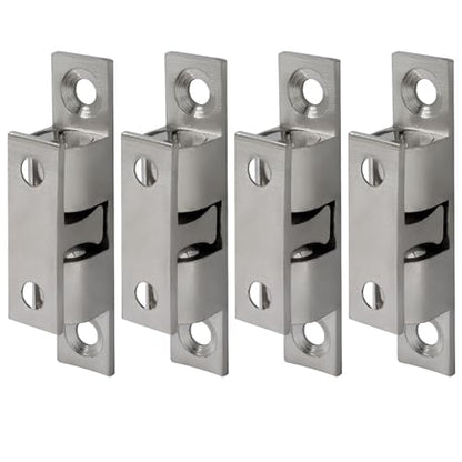 BokWin 2 Inch / 50mm Double Roller Catch Cabinet Latches, 4 Pack - size: 2 Inch / 50mm