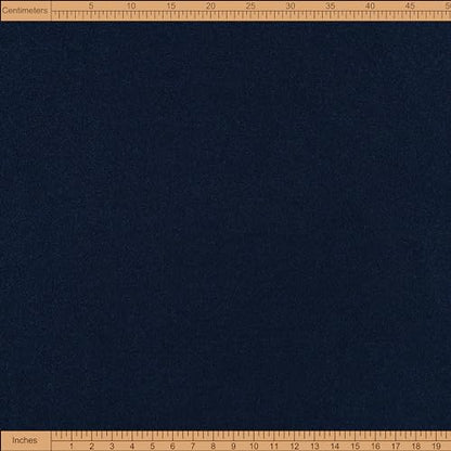 Durable Chenille Boucle Upholstery Fabric by the Yard for Chair Sofa Couch Bench Armchair bar stools (Navy, 1 Yard (55" x 36")) - color: Navy, size: 1 Yard (55" x 36")