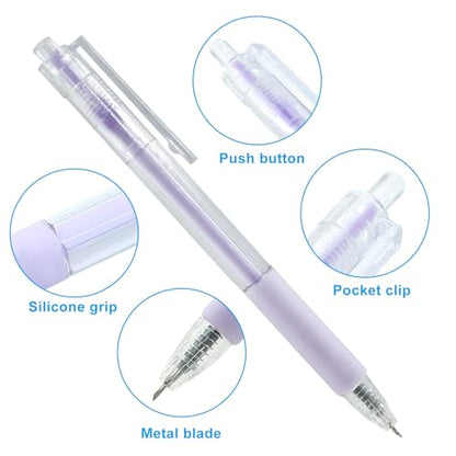 6Pcs Knife Pen Craft Cutting Tools, 6 Color
