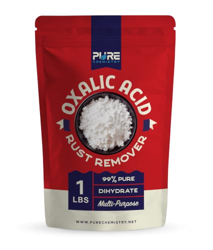 Ecoxall Oxalic Acid Fine Powder, 99% Pure, 1 lb (16 oz), Pack of 1 - size: 16 Ounce (Pack of 1)