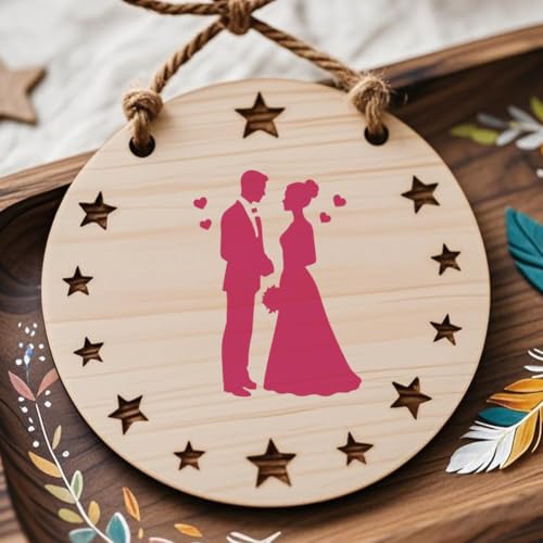 12 Sheets Human Silhouette Stencils for Painting, 12 Styles Dancing Person Drawing Templates Family Silhouette Plastic Art Templates for Painting on Wall Wood Home Decor, 240x120mm - style: Human Silhouette