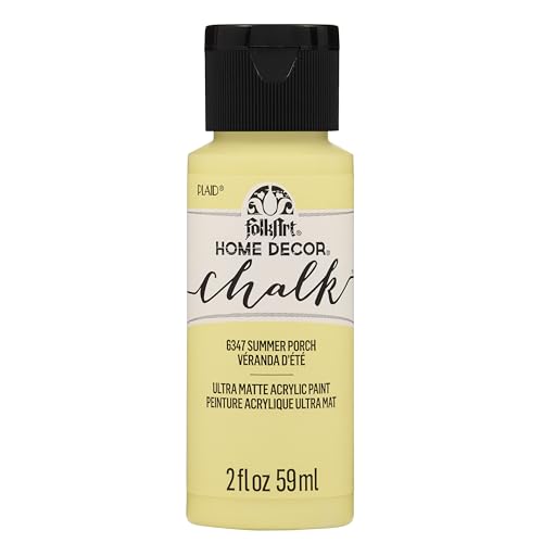 FolkArt Home Décor Chalk Furniture & Craft Paint in Assorted Colors, 2oz, Summer Porch