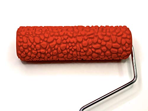 Decorative Art Texture Roller - 7" Roller (Ostrich Skin Pattern) - color: Ostrich Skin Pattern