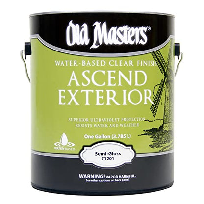 Old Masters Ascend Semi-Gloss Clear Water-Based Finish 1 gal. - Total Qty: 2