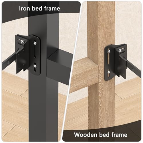Linone 2PCS Heavy Duty Bed Frame Adapter/Connector Plate