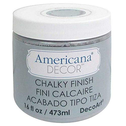 DecoArt ADC-27 Americana Chalky Finish Paint, 8-Ounce, Yesteryear