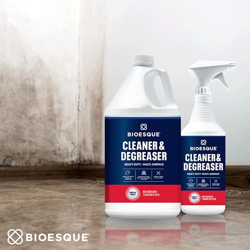 Bioesque Heavy Duty Multi-Surface Cleaner & Degreaser Concentrated Professional Formula, 32 Fl Oz (Pack of 1) - size: 32 Fl Oz (Pack of 1)