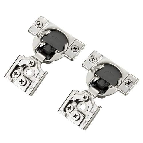 Soft Close Hinges for Kitchen Cabinet Hinges, 5/8 Inch Overlay, 20 Pack - size: 5/8 inch Overlay