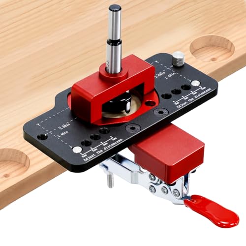 35mm Concealed Hinge Jig with Quick Clamp for Cabinet Doors