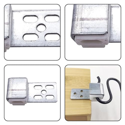 Upholstery Spring Clips, 20Pcs with Screws
