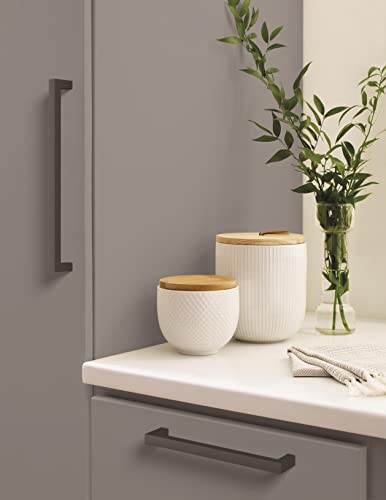 Amerock 8-13/16" Monument Matte Black Drawer Pull - color: Matte Black, size: 8-13/16 Inch (224 mm) Center-to-Center
