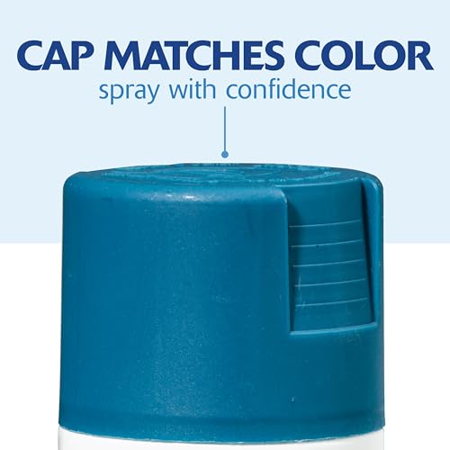 Rust-Oleum Painter's Touch 2X Ultra Cover Spray Paint, Nantucket Blue - color: Ultra Matte Nantucket Blue, size: 12 Ounce (Pack of 1)