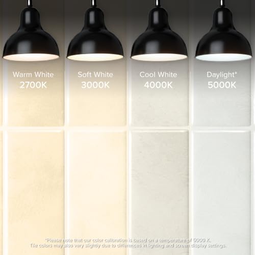 Smart Tiles Peel and Stick backsplash, Stacked White & Grey, 11.43"x9" - color: White & grey