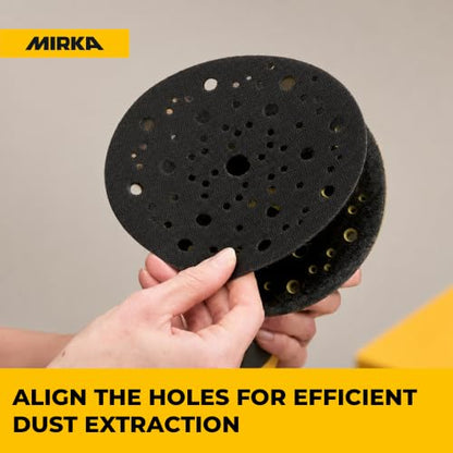 Mirka Pad Protector 5 Inch 2 Pack, Hook & Loop Grip Sanding Pad Saver - size: 2 Pieces