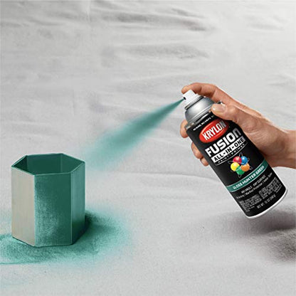 Krylon Rust Preventative Spray Paint, Hunter Green, Gloss, Solvent, 12 oz K02789007-1 Each - color: Green, size: 1 Count (Pack of 1), style: Gloss