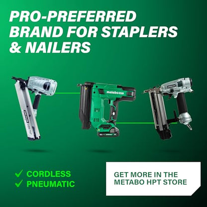 Metabo HPT Brad Nailer, 18 Gauge Cordless, 18V Kit, NT1850DG - style: NT1850DG - Includes Battery and Charger