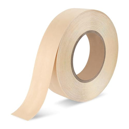 BEVTEE Wood Edge Banding 1.5 in × 50 ft, Iron on Birch Plywood Veneer Roll - color: wood, size: 1.5 inch x 50ft