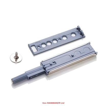 Push to Open Door Catches for Kitchen Cabinet Cupboard Wardrobe Automatic Spring Flap Touch Latch for Screw Fixing Pack of 10