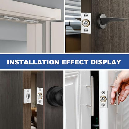 2 PCS Ball Catch for Top of Door, Closet Door Ball Catch, Latches Replacement by Fitoon, Equipped with a 0.98-inch Long Screw