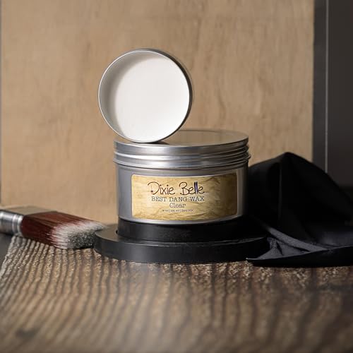 Dixie Belle Paint Company - Best Dang Furniture Wax - Clear (4oz) - color: Clear, size: 4 Ounce (Pack of 1)