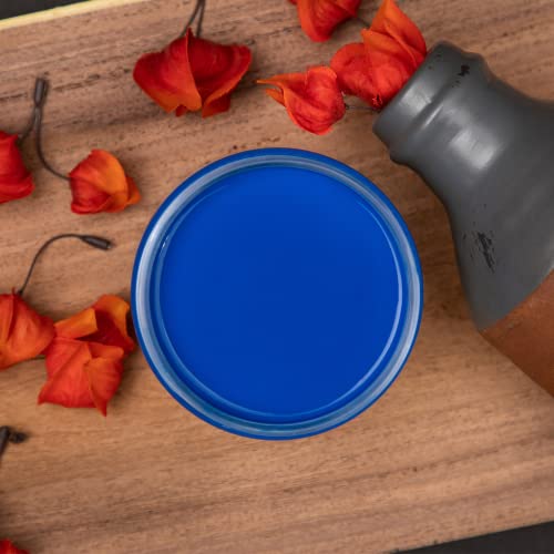 Dixie Belle Paint Company Chalk Mineral Paint - Cobalt Blue (8oz) - color: Cobalt Blue, size: 8 Fl Oz (Pack of 1)