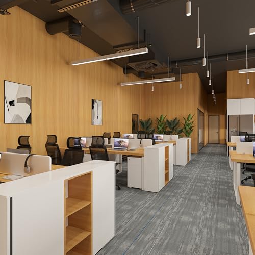 Natural Wood Contact Paper Peel & Stick Wood Textured Wallpaper 15.7"x118" - color: Yellow-Brown, size: 15.7" x 118"