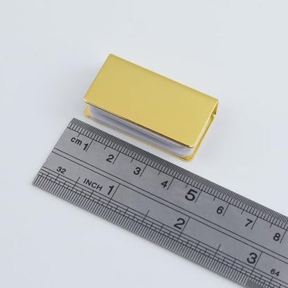 4Pcs Non-Magnetic Glass Door Clip for 3-6mm Thickness Frameless - color: Gold