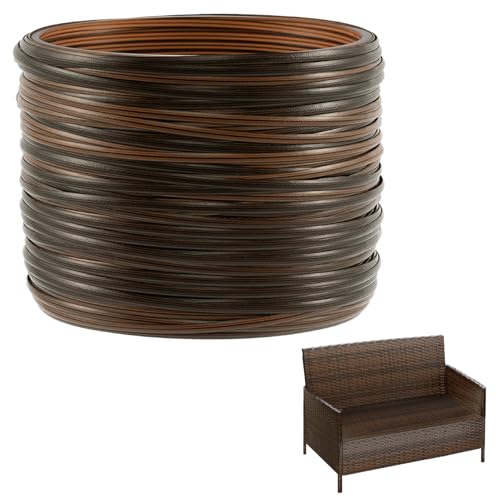 Biggun 230ft Wicker Repair Kit with Tangle-Free Reel, Premium New Materials - color: Graduated Dark Brown, size: 230ft