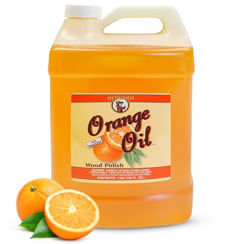 Howard Orange Oil Hardwood Floor Cleaner 128oz Gallon, Clean Kitchen Cabinets, Clean Wood Floors, Orange Oil Cleaner