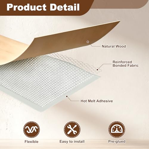 uxcell 0.6" x49 ft Veneer Edge Banding, Pre-Glued Iron on, Black Walnut - color: Black Walnut, size: 0.6" x 49 ft