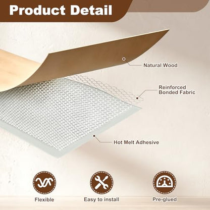 uxcell 0.6" x49 ft Veneer Edge Banding, Pre-Glued Iron on, Black Walnut - color: Black Walnut, size: 0.6" x 49 ft